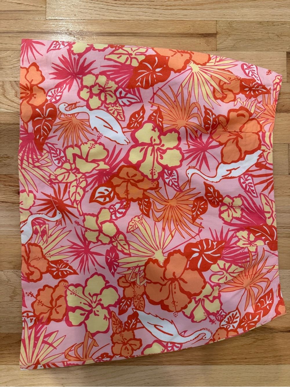 Lilly Pulitzer Girls' Floral Swim Coverup in Pink, Orange & Yellow